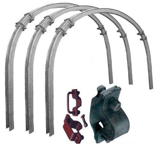 25U shaped steel support