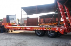 2 Axle Low bed Trailer
