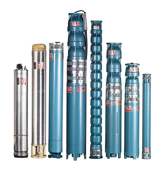 Submersible electric pump for well QJ