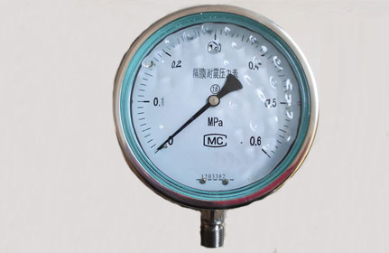 YMN series diaphragm type shock resistant pressure gauge introduction