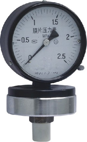 Diaphragm pressure gauge introduction