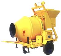 Tractor mounted cement mixers