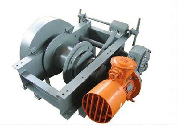 Tensioning winches