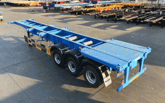 3Axle 40Ft Container Skeleton Trailer