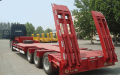 3 Axle Low bed Trailer