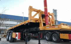 2Axle Tipping Container Trailer
